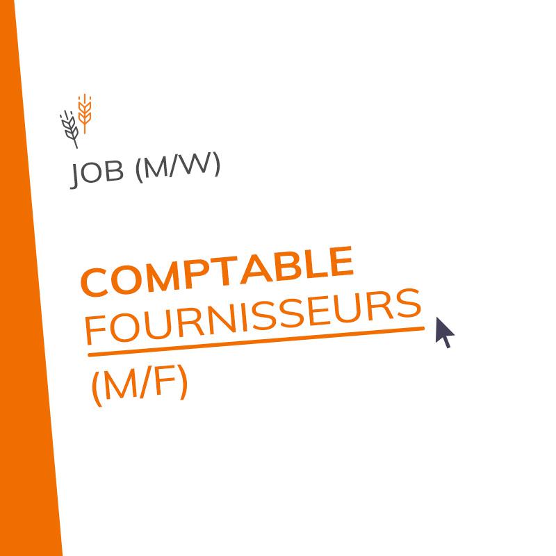 Comptable fournisseurs (m/f)