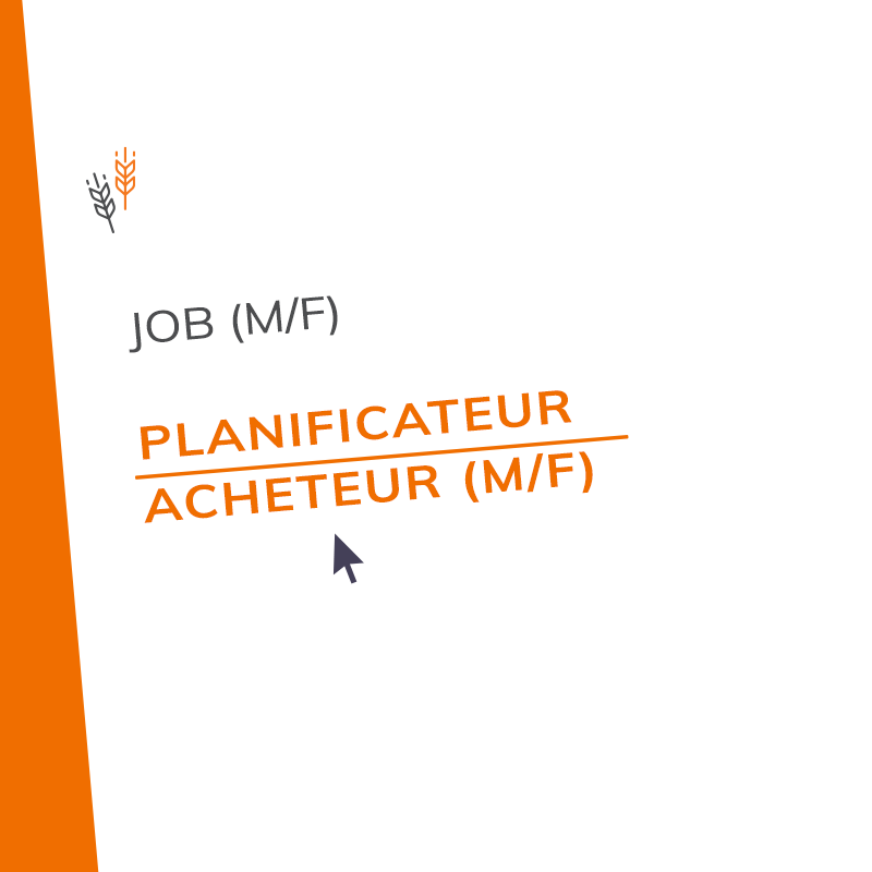 Planificateur - Acheteur (M/F)