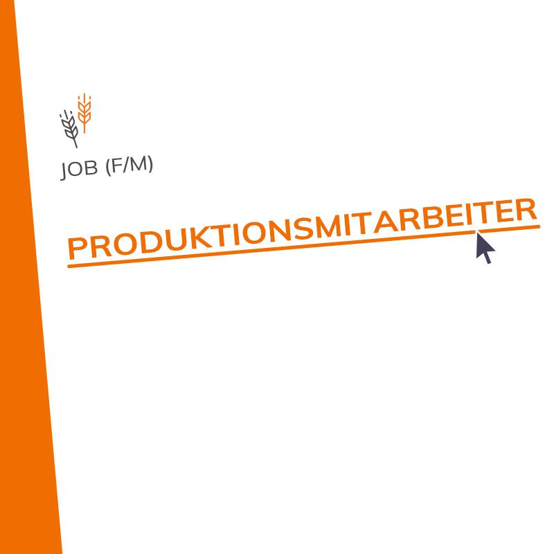 Produktionsmitarbeiter (m/w)